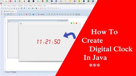 Digital Clock Java App