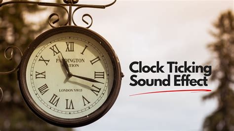 Digital Clock Ticking Sound Effect