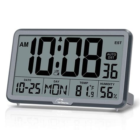 Digital Clock With Temperature