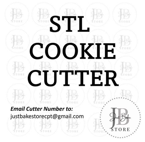Digital Cookie Cutter Files