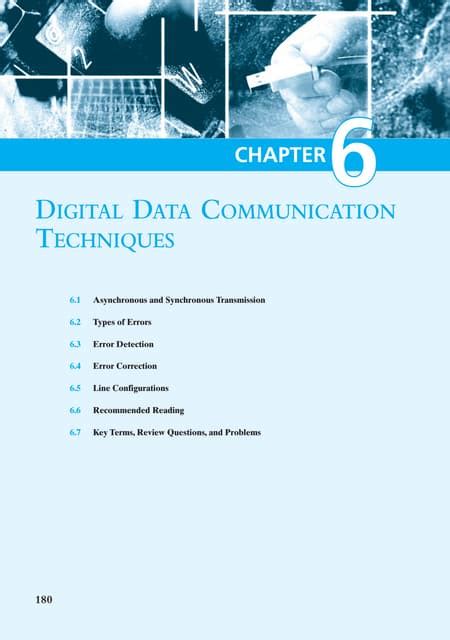 PPT Chapter 6 Digital Data Communications Techniques PowerPoint