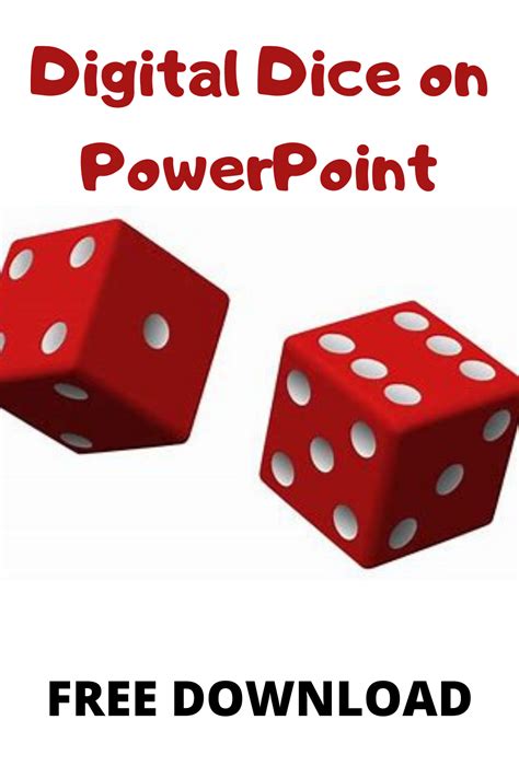 Digital Dice For Powerpoint