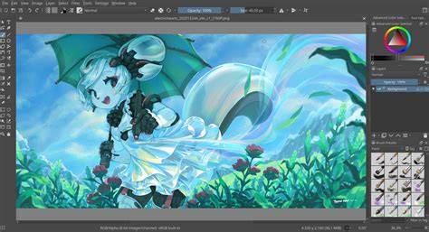 digital drawing krita