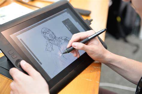 digital drawing screen