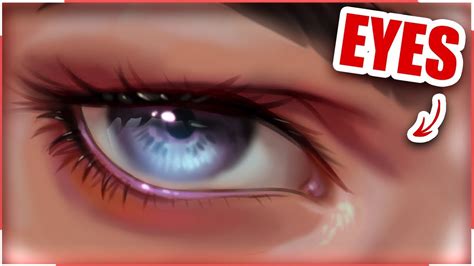 Digital Eye Drawing lighting