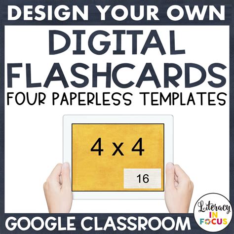 Digital Flashcards Google Slides