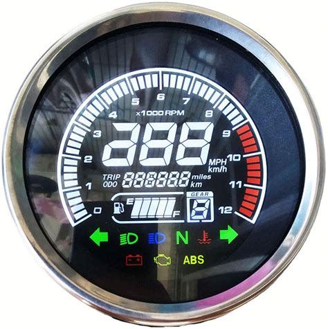 Digital Gauge Motorcycle