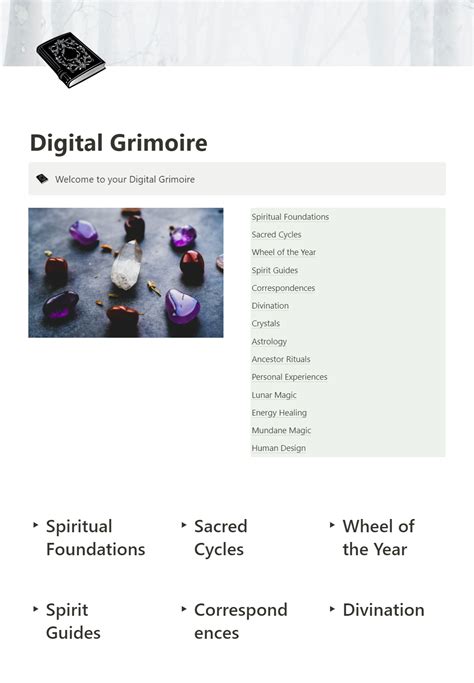 digital grimoire