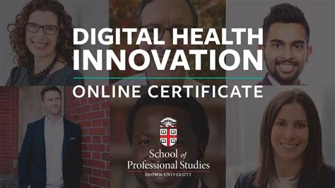 digital health certificate programs