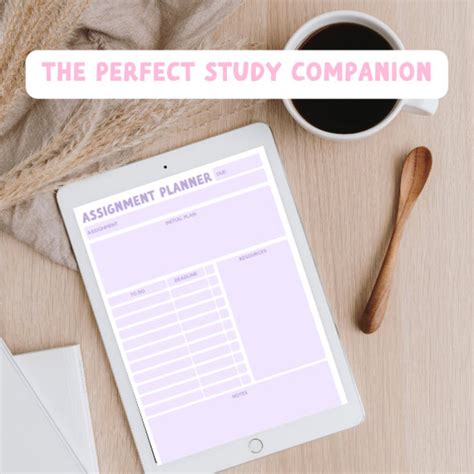 Digital Homework Planner