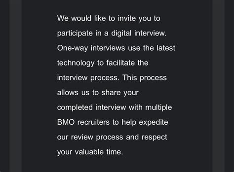 Digital Interview Bmo