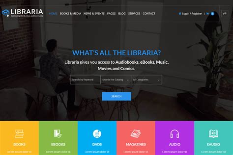 Digital Library Html