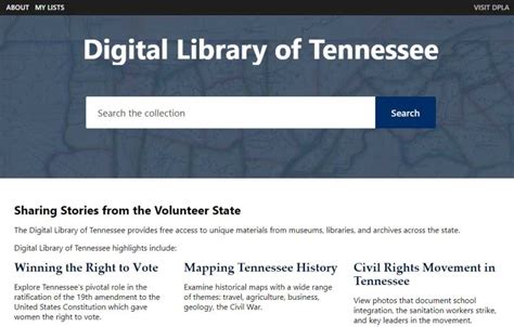 Digital Library Of Tennessee