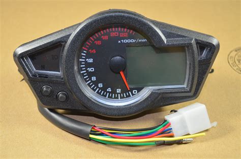 digital motorcycle speedometer tachometer