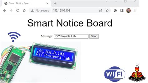 Digital Notice Board Using Raspberry Pi