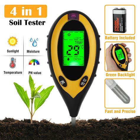 Digital Ph Meter For Soil Testing