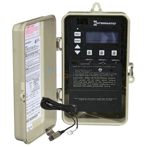 Digital Pool Timer With Freeze Protection