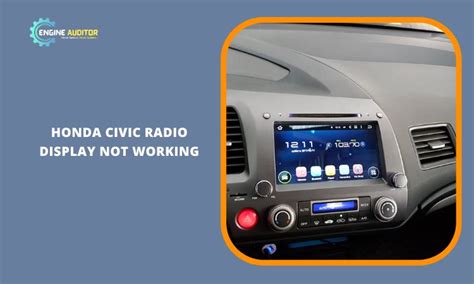 Digital Radio Display Not Working