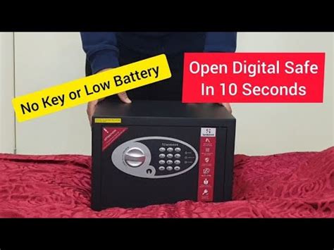 Digital Safe Low Battery