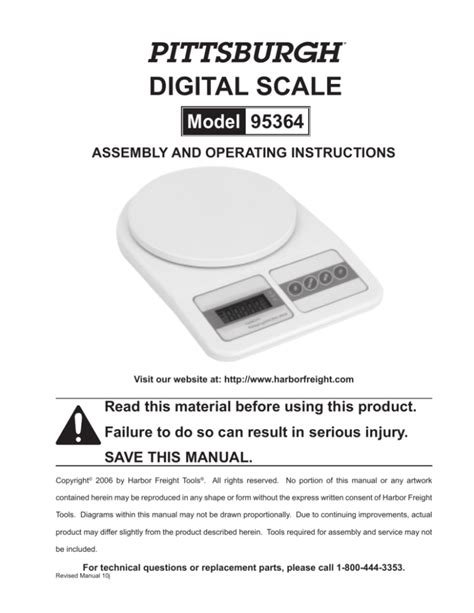 Digital Scale Harbour Freight
