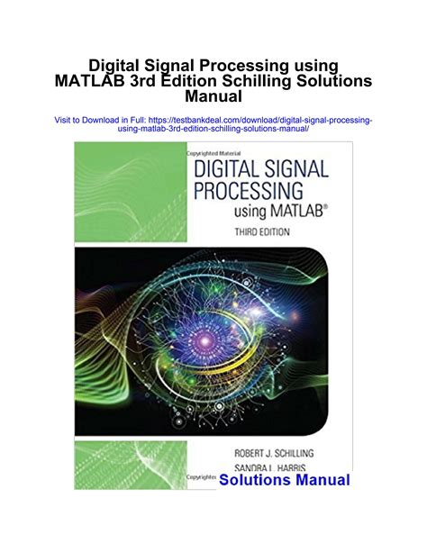 Digital Signal Processing Projects Using Matlab