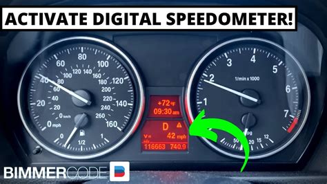 Digital Speedometer E90