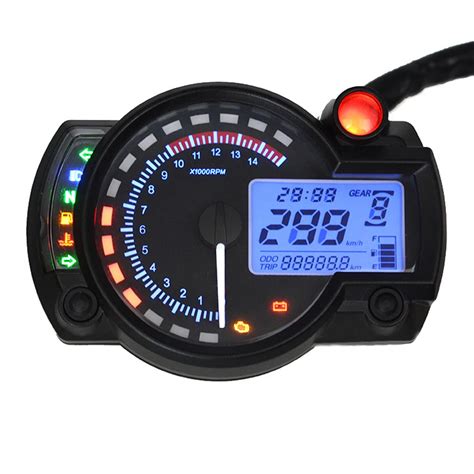 digital speedometer gauge motorcycle