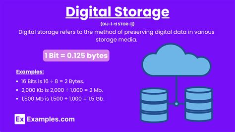 Digital Storage Definition