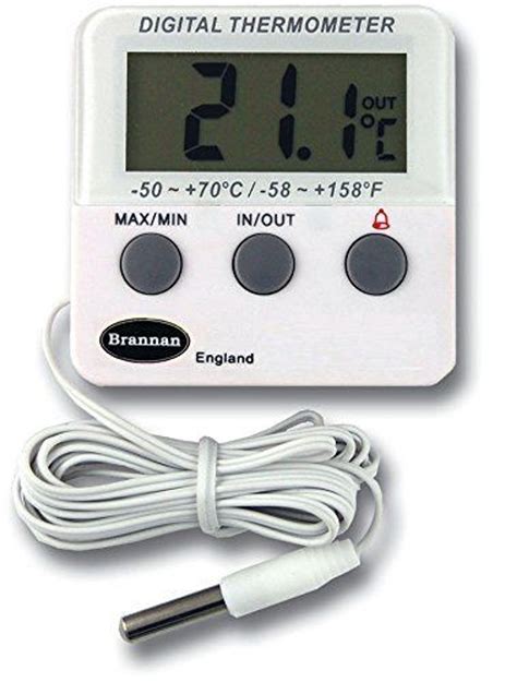 digital thermometer with alarm
