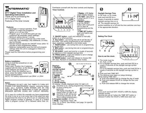 Digital Timer User Manual