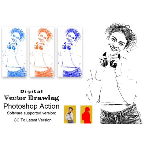 digital vector drawing