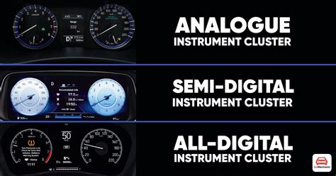 Digital Vs Analog Instrument Cluster