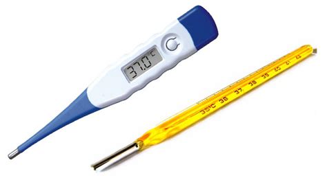 Digital Vs Mercury Thermometer
