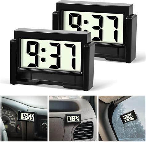Digital Wall Clock Car