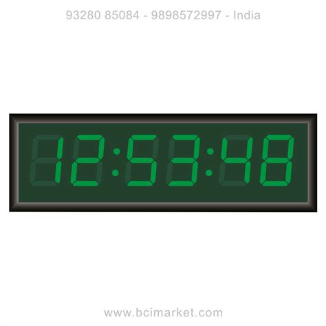 Digital Wall Clock With Words