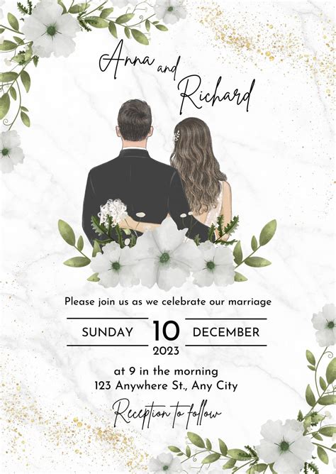 19+ Digital Wedding Invitation