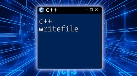 Digital Write C++