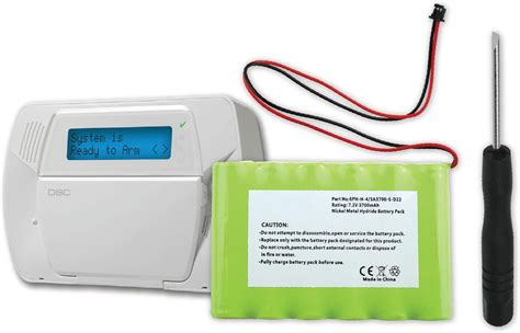 DSC BATTPGX901/X911 Replacement Batteries for DSC PG9901 & PG9911