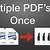 digitally sign multiple pdf documents at once
