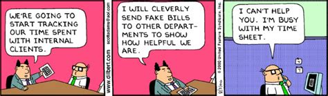 Dilbert Timesheet Cartoon