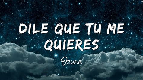Ozuna Dile Que Tu Me Quieres (Edit Disc ! Ft. AnibalTorrejonDJ) Clean