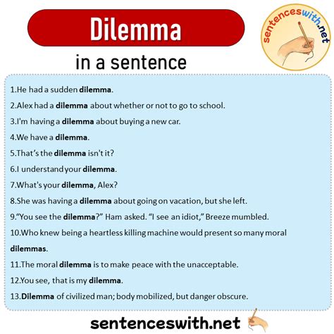dilemma meaning in tagalog with example sentence