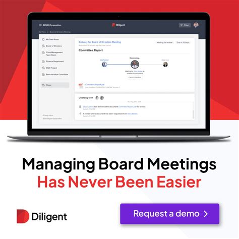 Diligent Board Management
