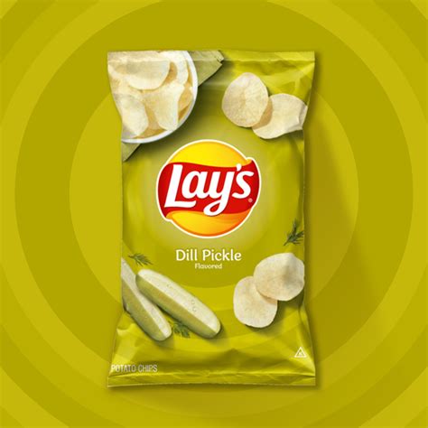 Dill Flavored Potato Chips