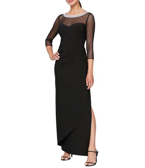 dillards black dresses