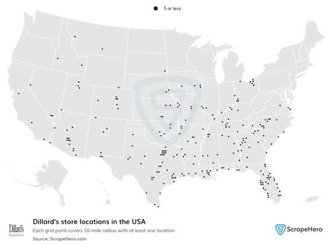 dillards locations