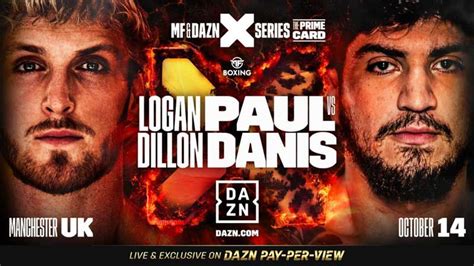 dillon danis vs logan paul time