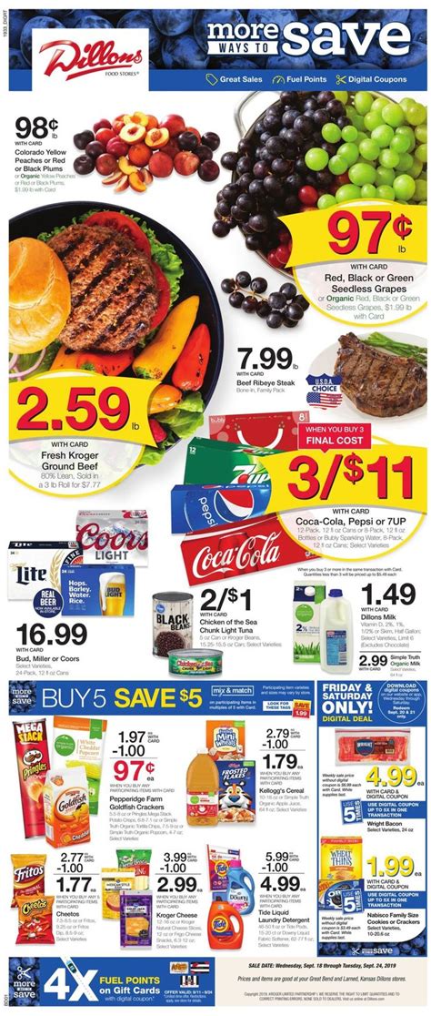 dillons grocery store weekly ad