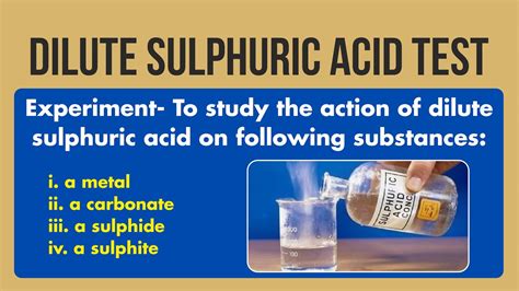 Dilute Acid Test