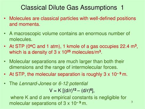 Dilute Gas Examples